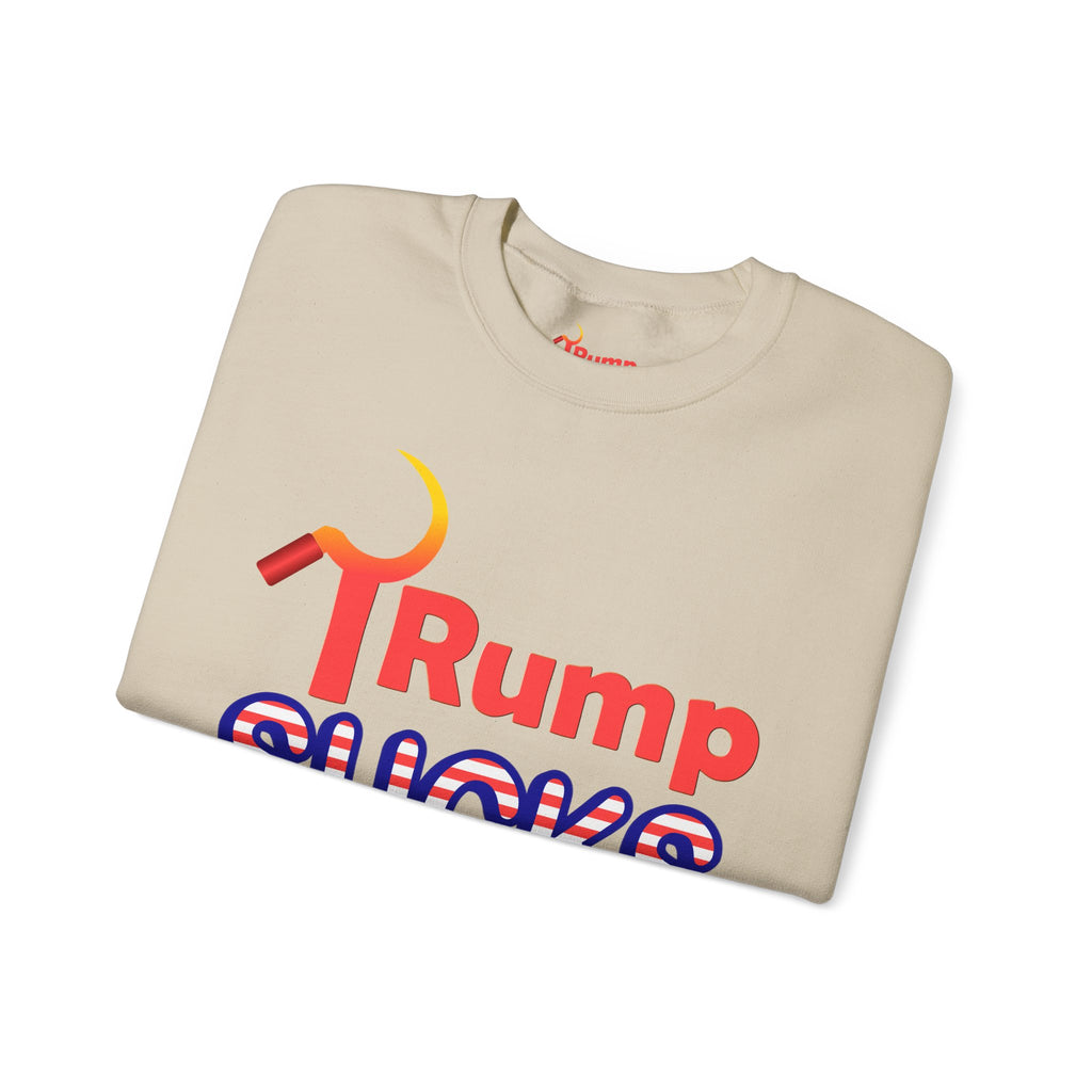 Rump Sucks Crewneck Sweatshirt — "Stay Warm and Speak Out Against Authoritarianism"